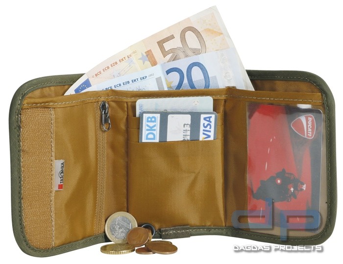 Tatonka Folder mit RFID-Ausleseschutz Schwarz oder Oliv