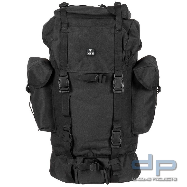 BW Kampfrucksack, schwarz, groß, Mod.