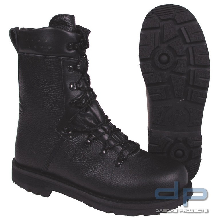 Kampfstiefel, Mod "2000",Lederfutter,schwarz Größe 45