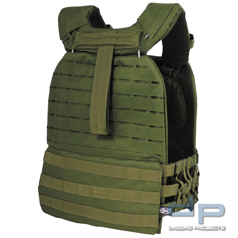 Tactical Weste, "Laser Molle", oliv