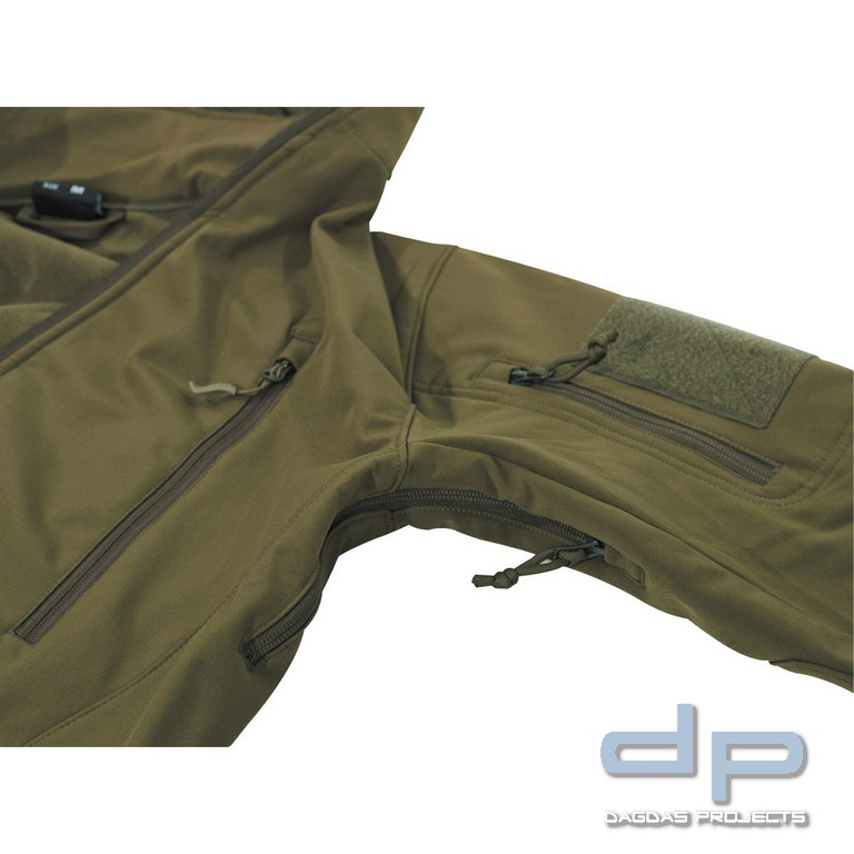 Soft Shell Jacke, "Scorpion", oliv