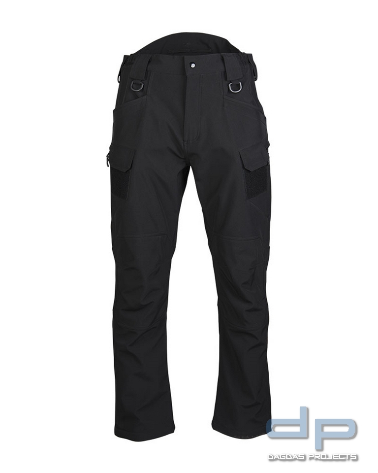 SOFTSHELL HOSE ′ASSAULT ′ SCHWARZ