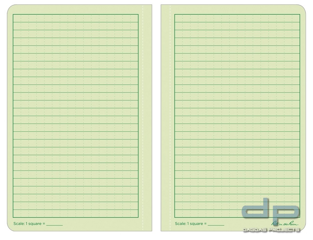 Rite in the Rain Tactical Field Book in verschiedenen Farben