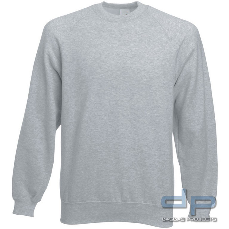 Sweat-Shirt in hellgrau