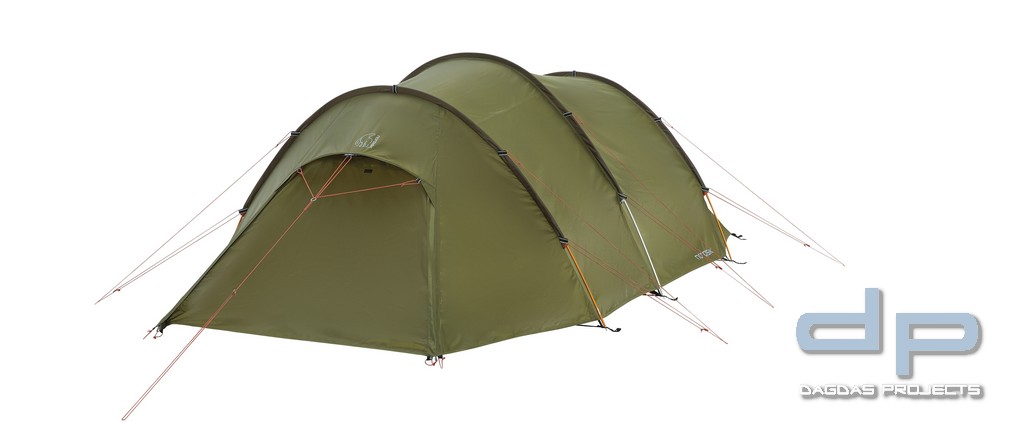 NORDISK OPPLAND 3 PU TUNNELZELT