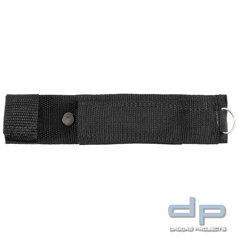 Schlagstockhalter, schwarz, mit Ring