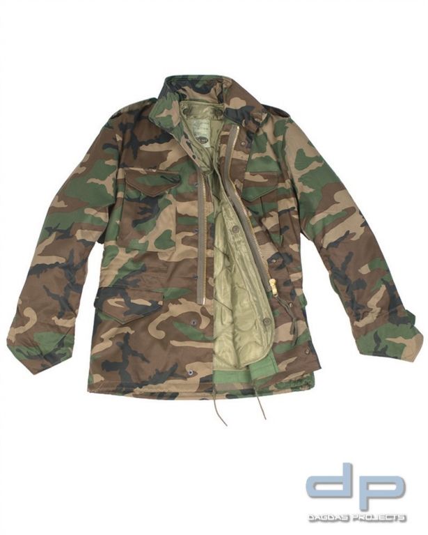 US Feldjacken M65 mit Futter Kids woodland