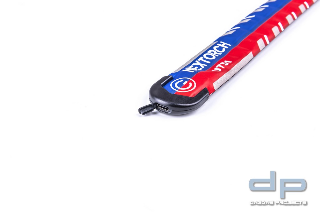 NEXTORCH UT51 Rot-blau blinkendes Warn-Signalband