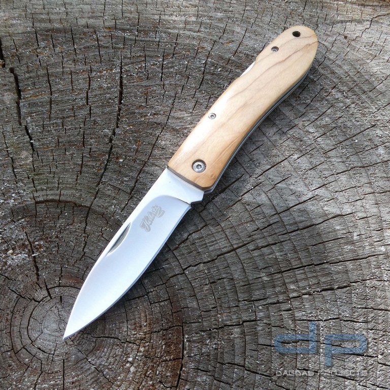 Taschenmesser Olivenholz der Linie Herbertz Selektion