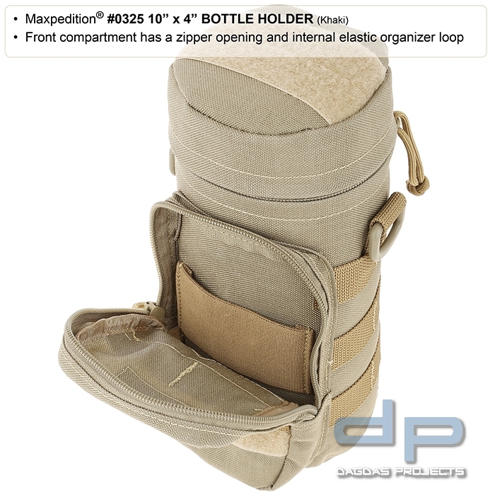 Maxpedition Bottle Holder 10 x 4 in verschiedenen Farben