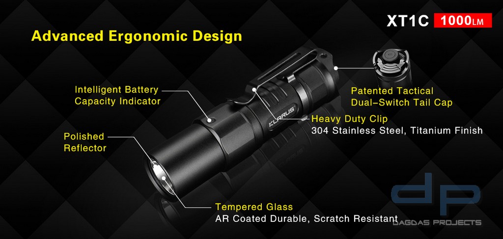 Klarus XT1C, Model 2018
