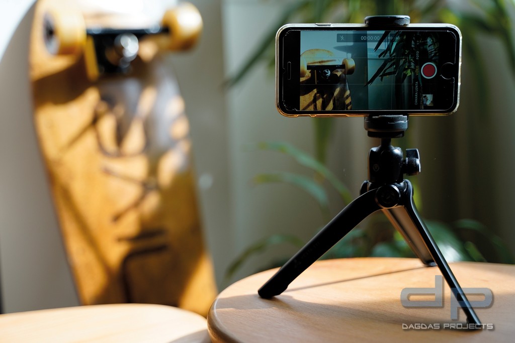 VANGUARD VESTA TT1 TISCHSTATIVSET MIT SMARTPHONE-HALTERUNG