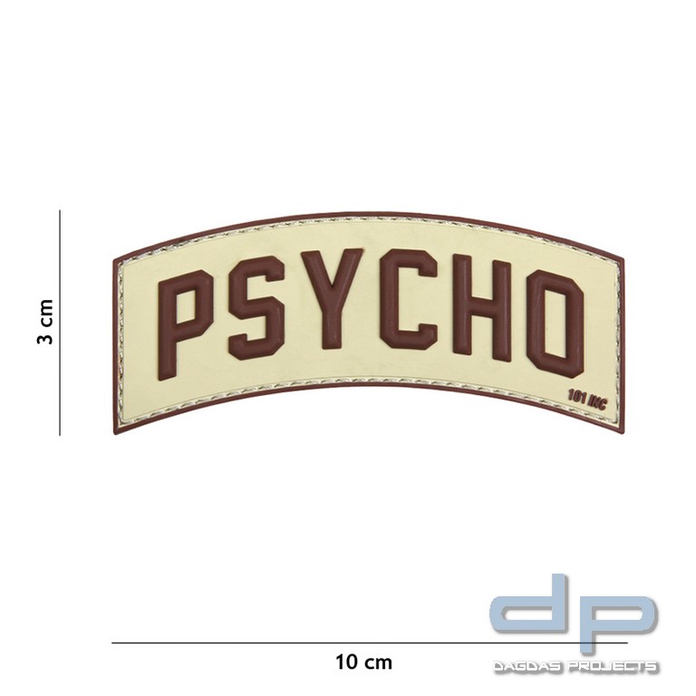 Emblem 3D PVC Psycho Coyote