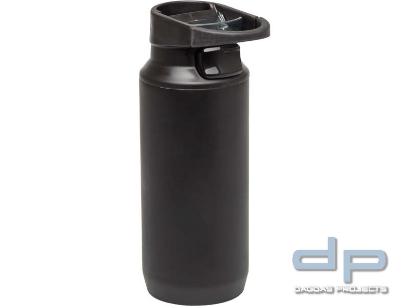 Stanley MOUNTAIN VACUUM SWITCHBACK MUG, Einhandtrinkbecher, matt schwarz, Deckel 2-tlg