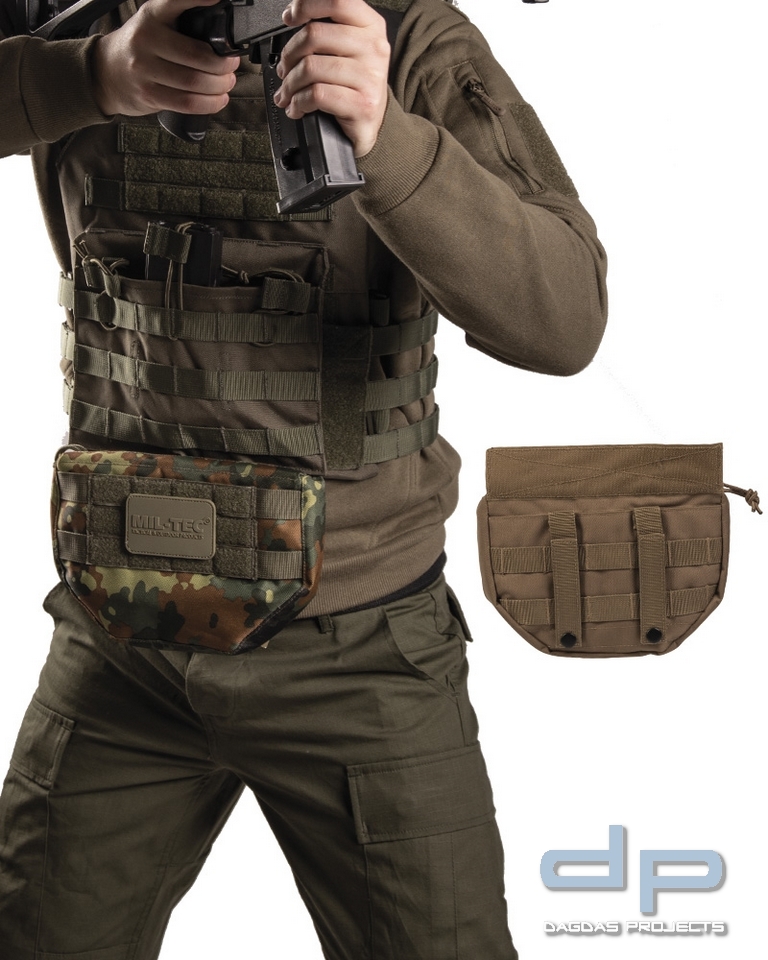 DROP DOWN POUCH DARK COYOTE VPE 2