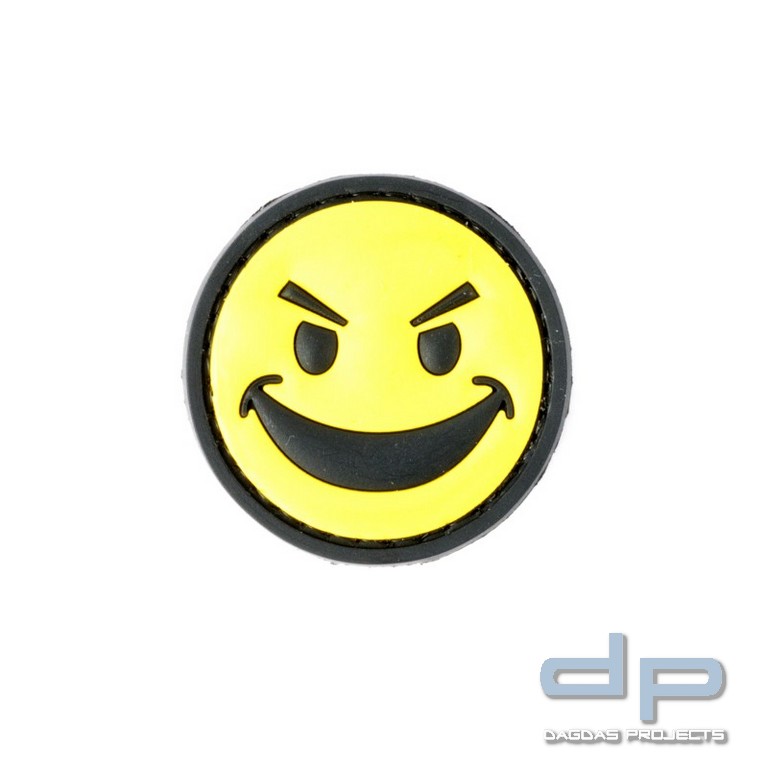 Klettabzeichen Smile