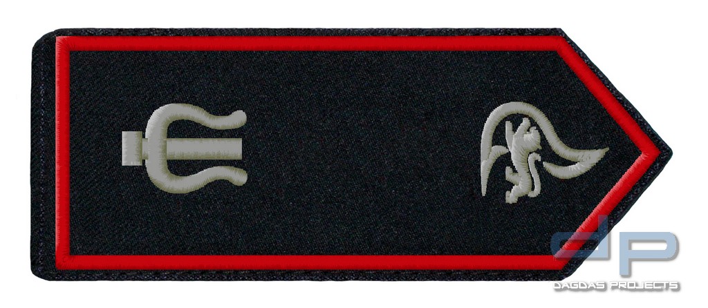 SCHULTERKLAPPENPAAR FEUERWEHR, BADEN-WÜRTTEMBERG KREISSTABSFÜHRER