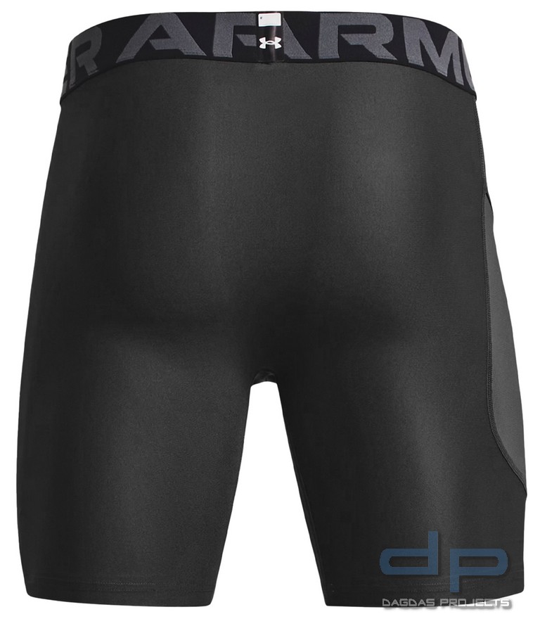 Under Armour HeatGear® Kompressions- Shorts für Herren (Unterhose) in Schwarz und Oliv