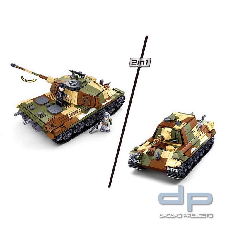 Sluban (Battle of Budapest)German tank 2in1 M38-B0980 #16154