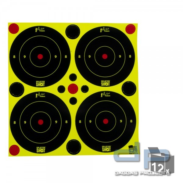 Pro-Shot Set 3" SplatterShot® (12x Zielscheibe)