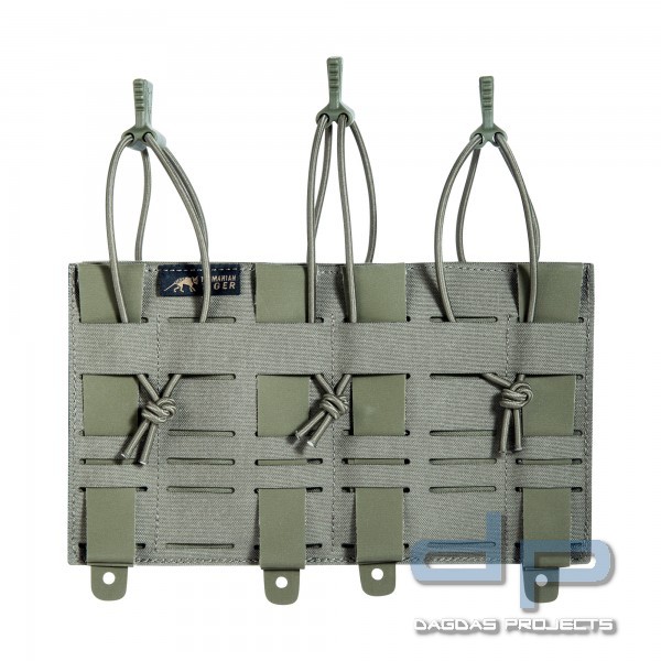 TASMANIAN TIGER 3 SGL MAG POUCH BEL M4 MK3 IRR, FARBE: STEINGRAUOLIV