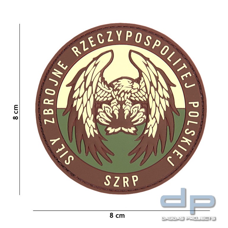 Patch 3D PVC SZRP multi