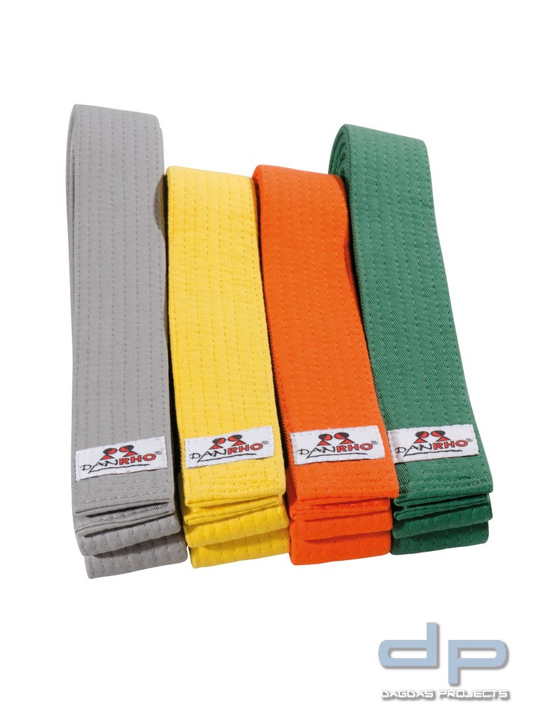 DANRHO IBJJF Kindergürtel Grün