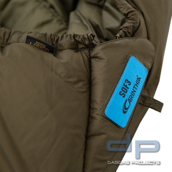 Carinthia SOF 3 Schlafsack (L, 230cm) in Oliv