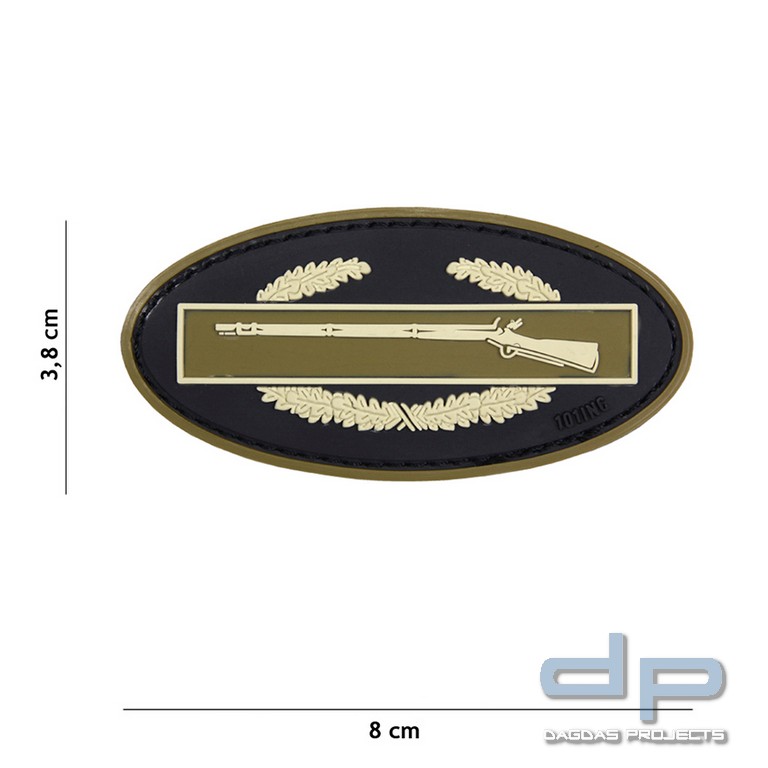 Emblem 3D PVC Infantry Coyote