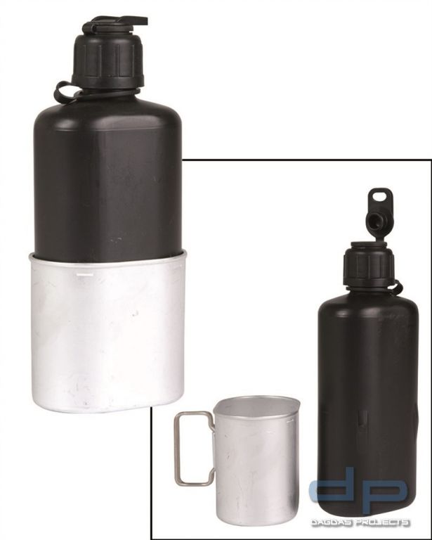 SCHWEIZ.FELDFLASCHE M84 KST.M.BE.GEBR. VPE 10