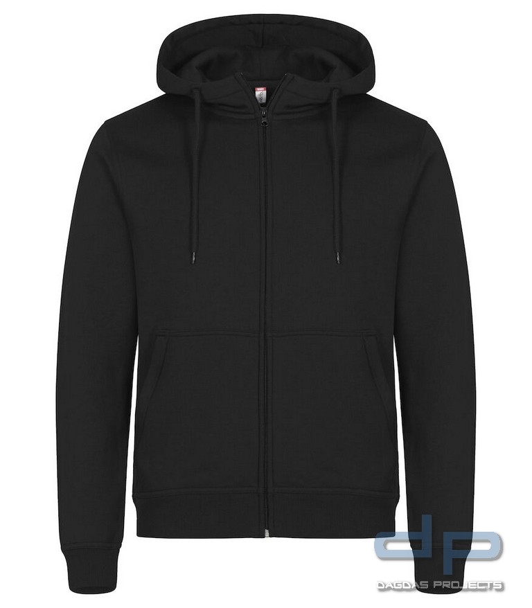 Unisex Kapuzenpullover Miami Hoody FZ in verschiedenen Farben mit Aufdruck nach Wunsch auf Brust und
