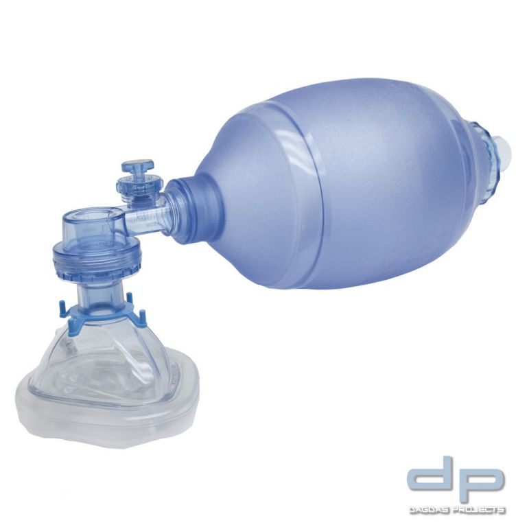 Beatmungsbeutel Erwachsene PVC mit Maske Gr. 5