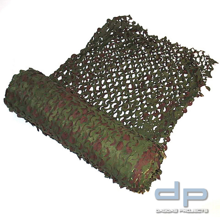 Camouflage Netz auf Rolle 78 x 2,4 m WOODLAND