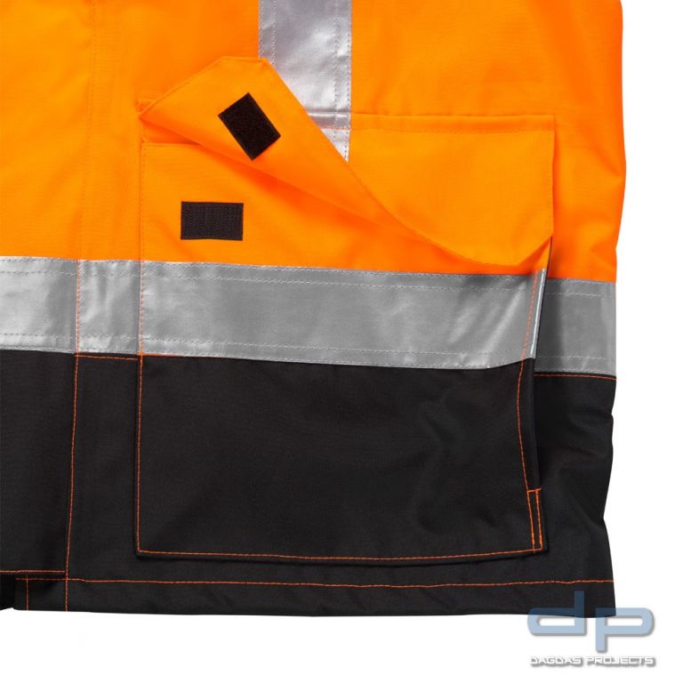 gammatex ® SCOPE Warmnjacke Warnorange mit Wärmfutter