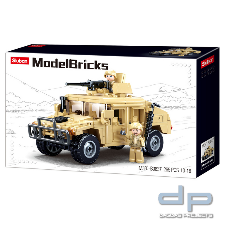 Sluban Offroad Assault Vehicle M38-B0837