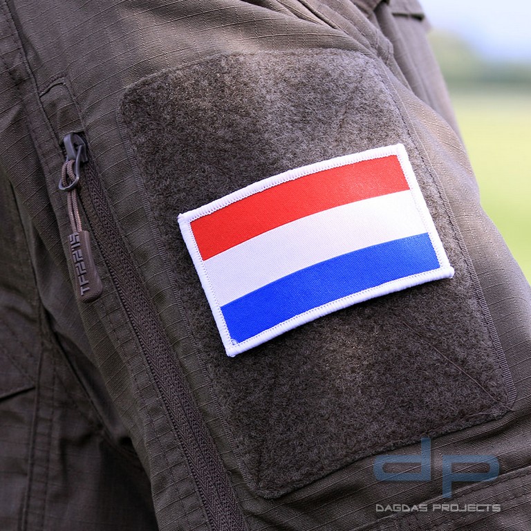 Emblem Stoff fein gewebte Flagge Niederlande