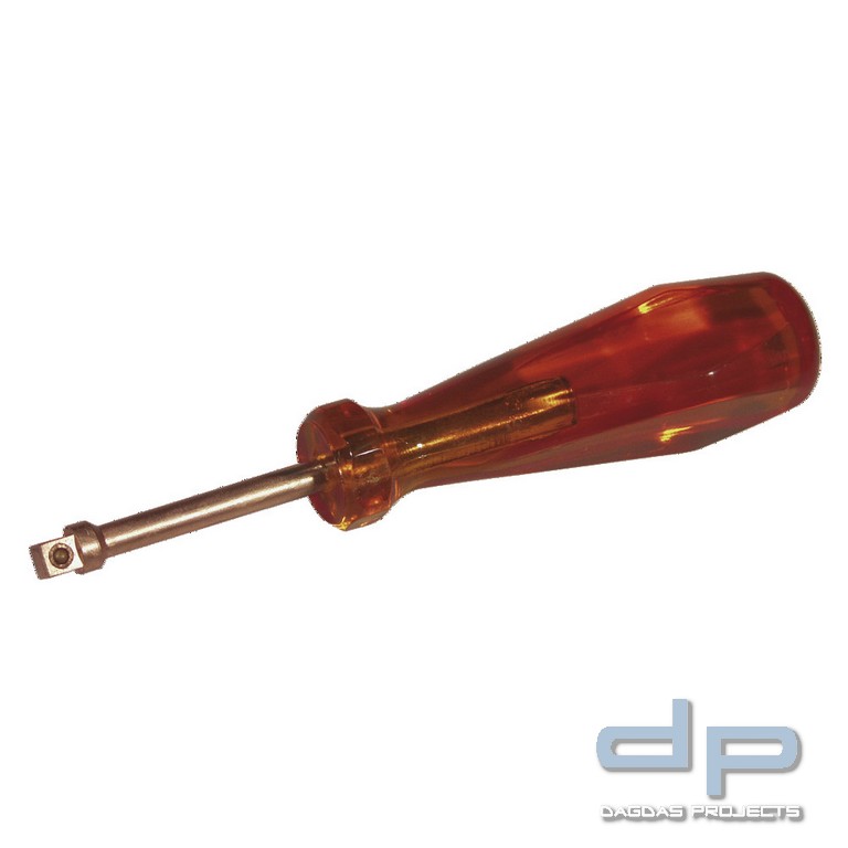 Vierkantgriff funkenfrei, 1/4″, 140 mm