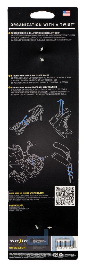 Nite Ize Gear Tie Kabelbinder 61 cm 2 Stück