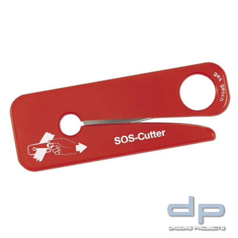 Gurttrenner SOS-Cutter, Scheckkartenformat