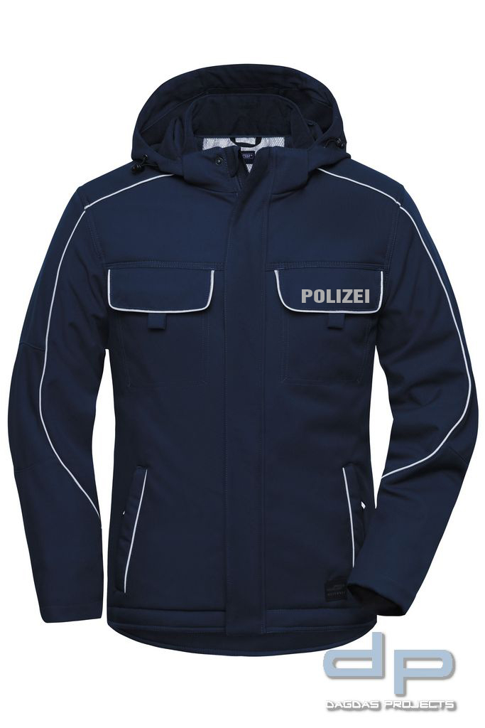 Einsatzjacke Softshell Padded dp S-Serie in verschiedenen Farben mit Wunschaufdruck