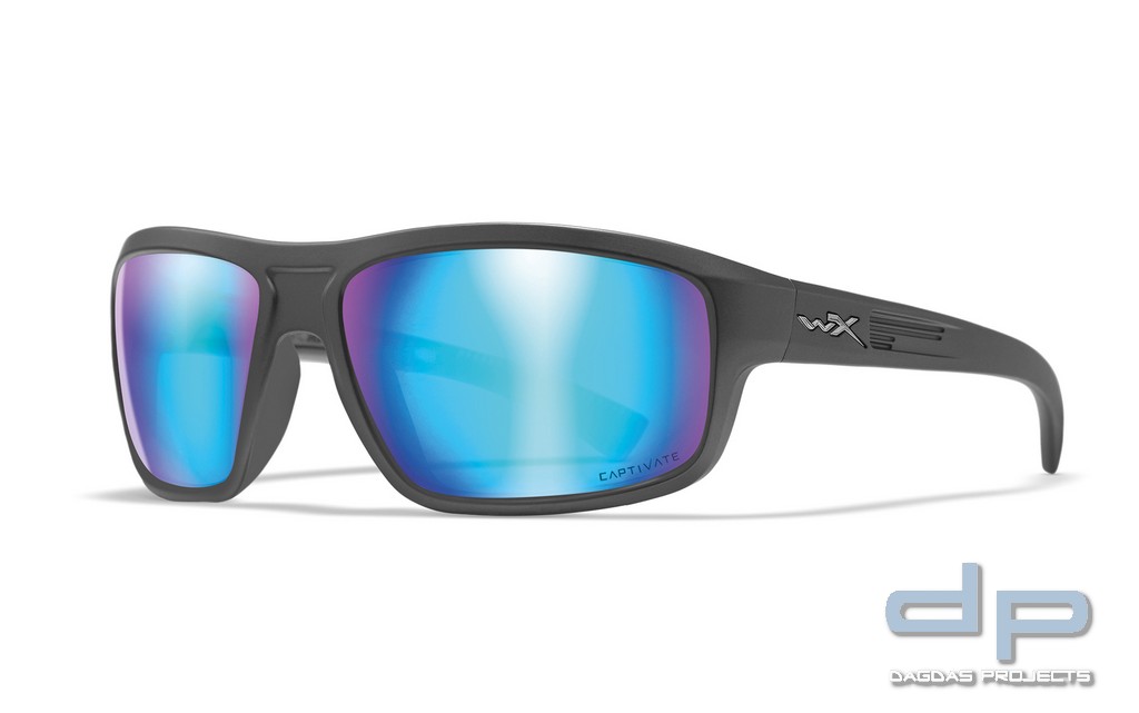 WILEY X CONTEND SONNENBRILLE CAPTIVATE POLARIZED BLUE MIRROR