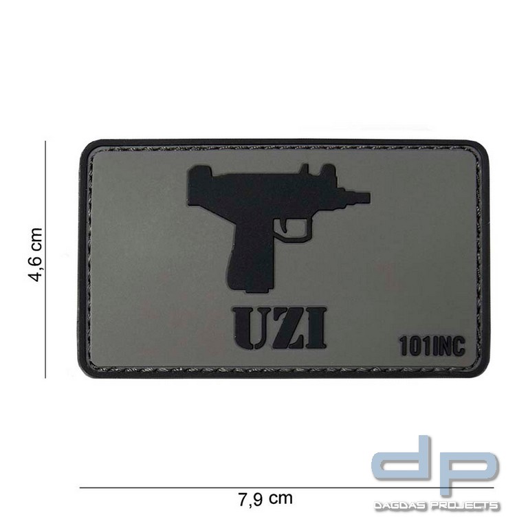 Emblem 3D PVC UZI