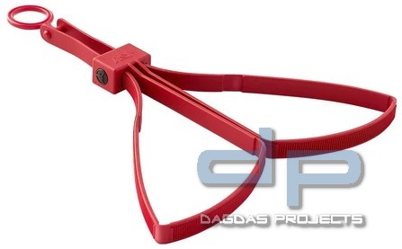 ASP Tri-Fold Trainings-Handfessel 6er-Pack
