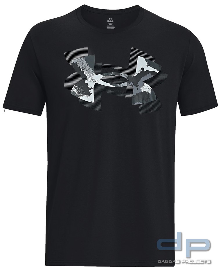 Under Armour Tech™ Fill Kurzarm- Shirt mit Druck (Herren) in Schwarz und Oliv