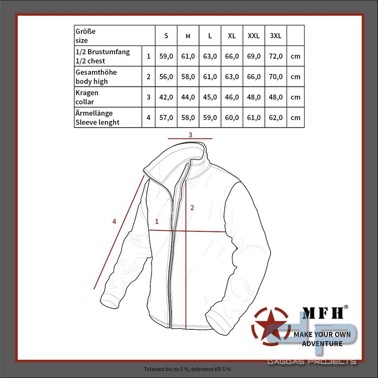 Jacke, "English Style", blau