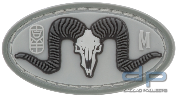 Maxpedition Rubber Patch RAM SKULL Swat