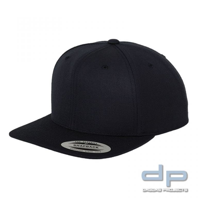 Classic Snapback Cap verschiedene Farben einfarbig