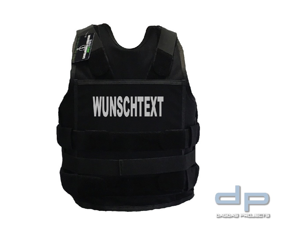 K1 zertifizierte Stichschutzweste COPTEX I mit Wunschaufdruck