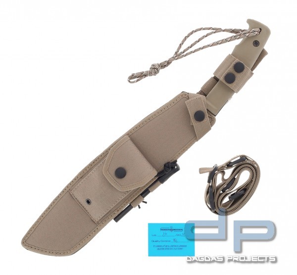 Extrema Ratio Kreios Expeditions (Survivalmesser mit Feuerstrahl) in coyote