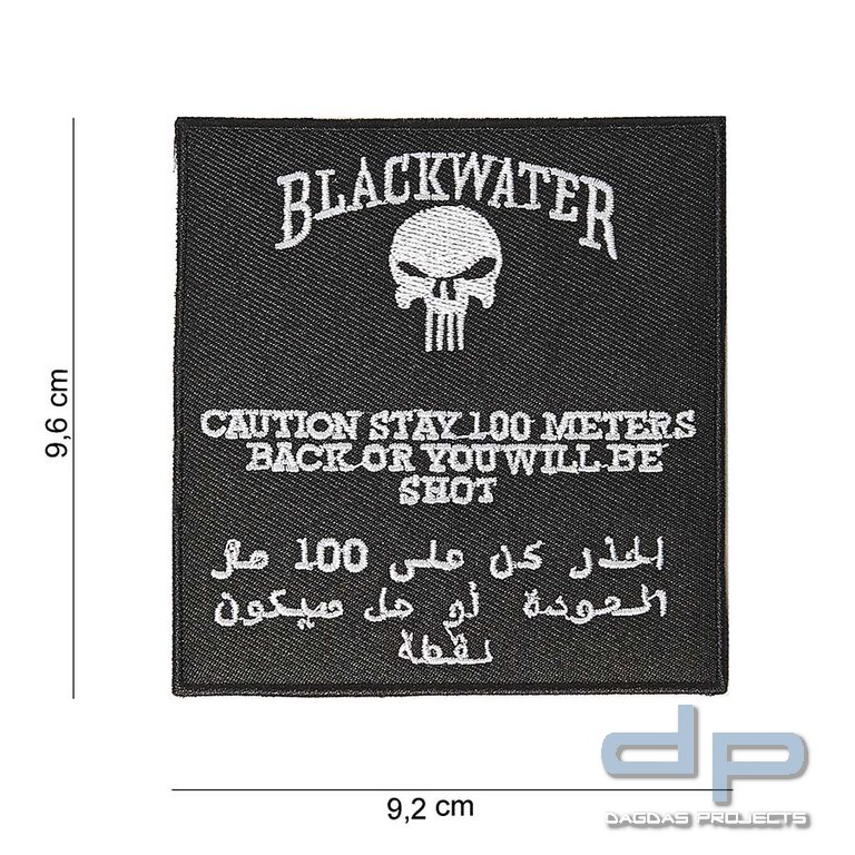 Emblem Stoff Black Water 100 mtr.